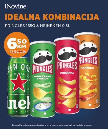 Pringles i Heineken savršena kombinacija