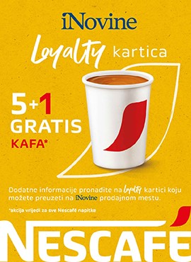 5 + 1 KAFA GRATIS za sve iz Nestle asortimana