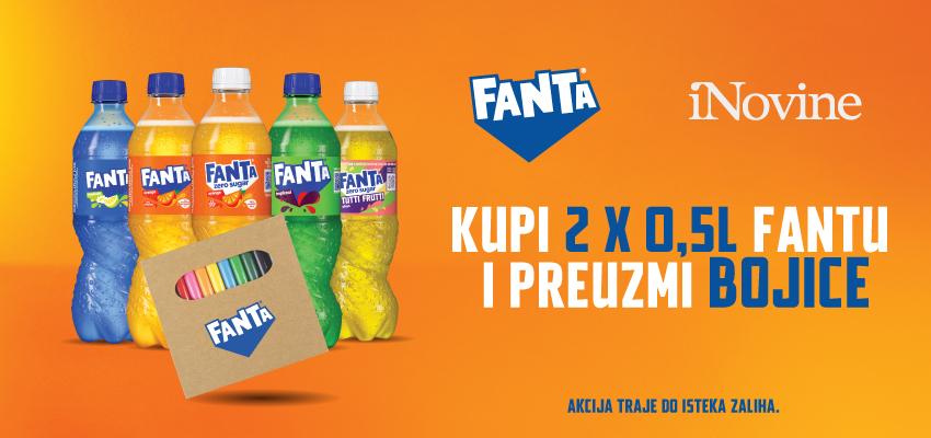 FANTA KUPI DVA OKUSA I OSVOJI BOJICE