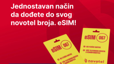  Novotel eSIM za samo 5KM