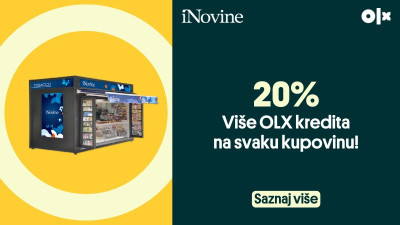  BONUS kredit +20% za svaki dopunjeni OLX kredit na iNovinama